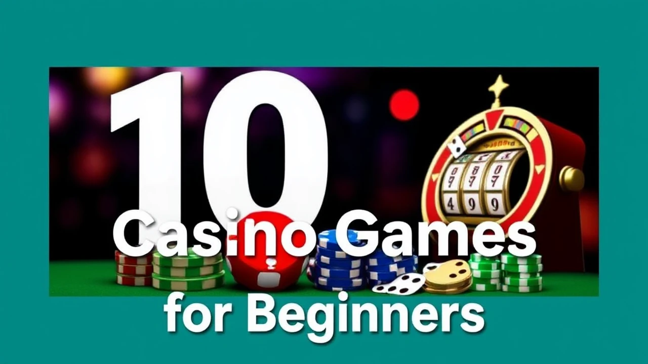 Ultimate 10 Must-Try Casino Games for Beginners