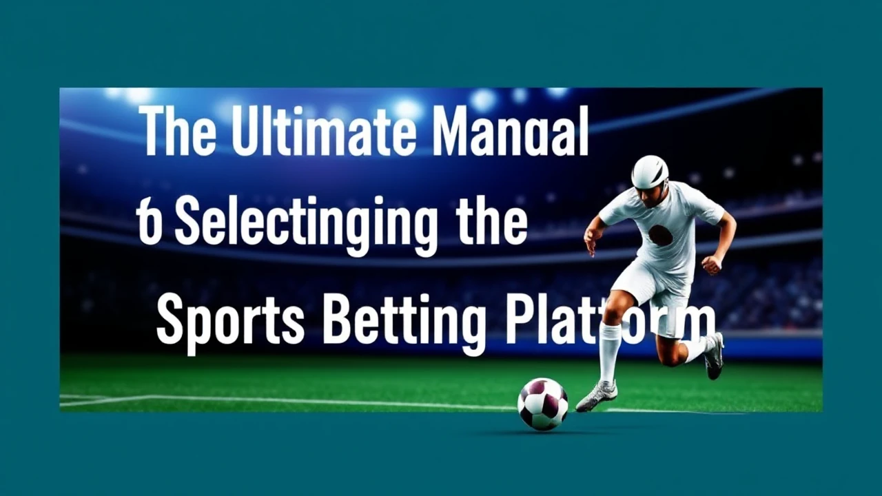 The Ultimate Manual to Selecting the Perfect Sports Betting Platform