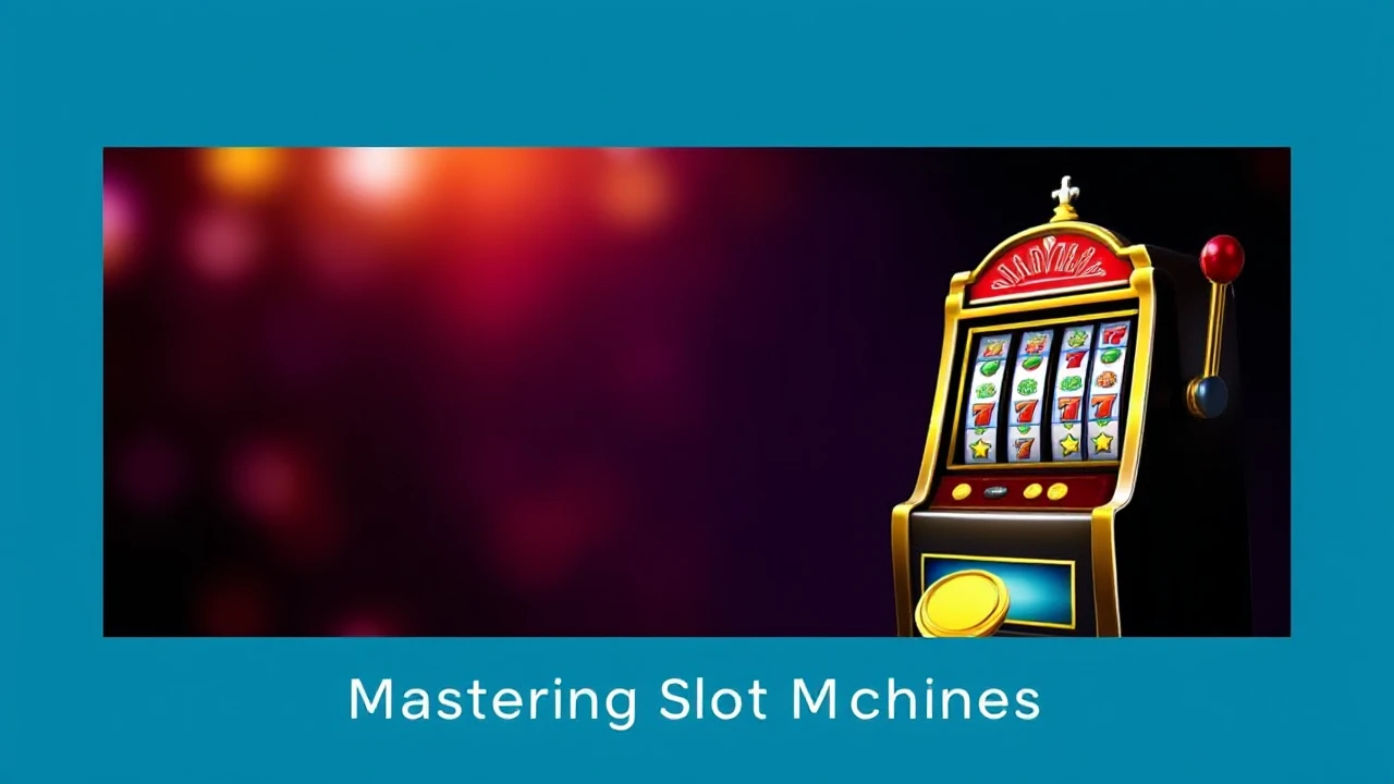 Mastering Slot Machines: Essential Tips for Newbies