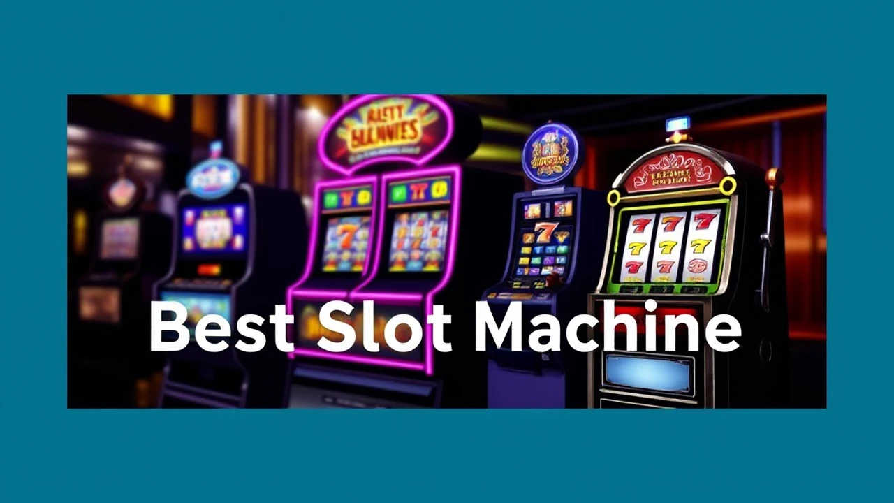 For Beginners: A Guide to Choosing the Best Slot Machine