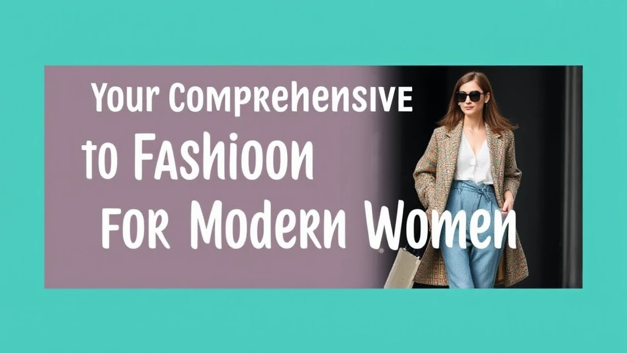 Your Comprehensive Handbook to Fashion Trends for the Modern Woman