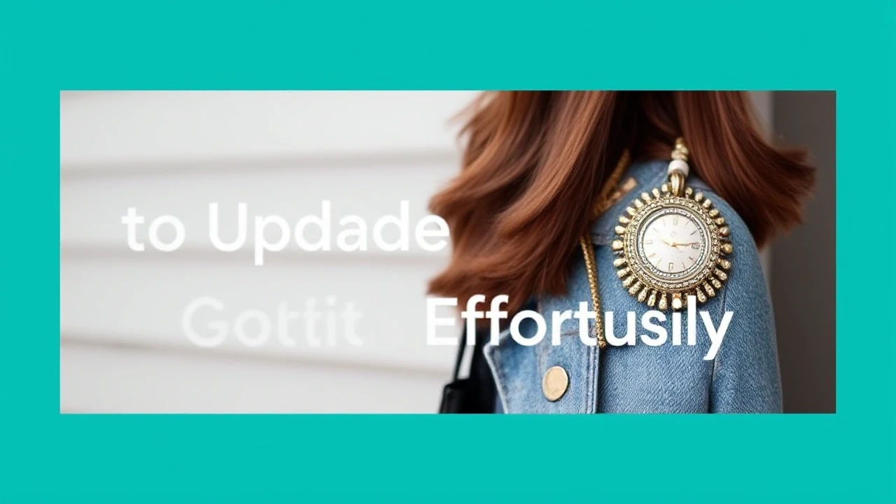 5 Elegant Methods to Upgrade Your Outfit Effortlessly