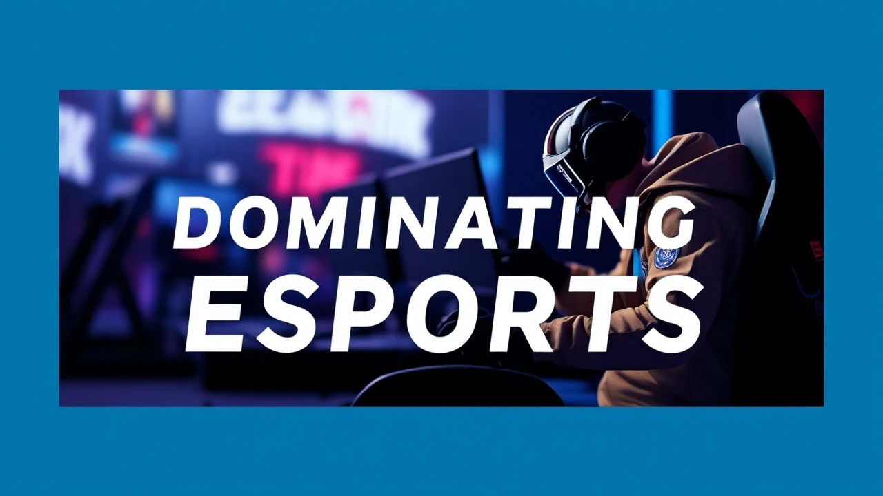 Dominating Esports: An Amateur's Guide to Ruling the Game