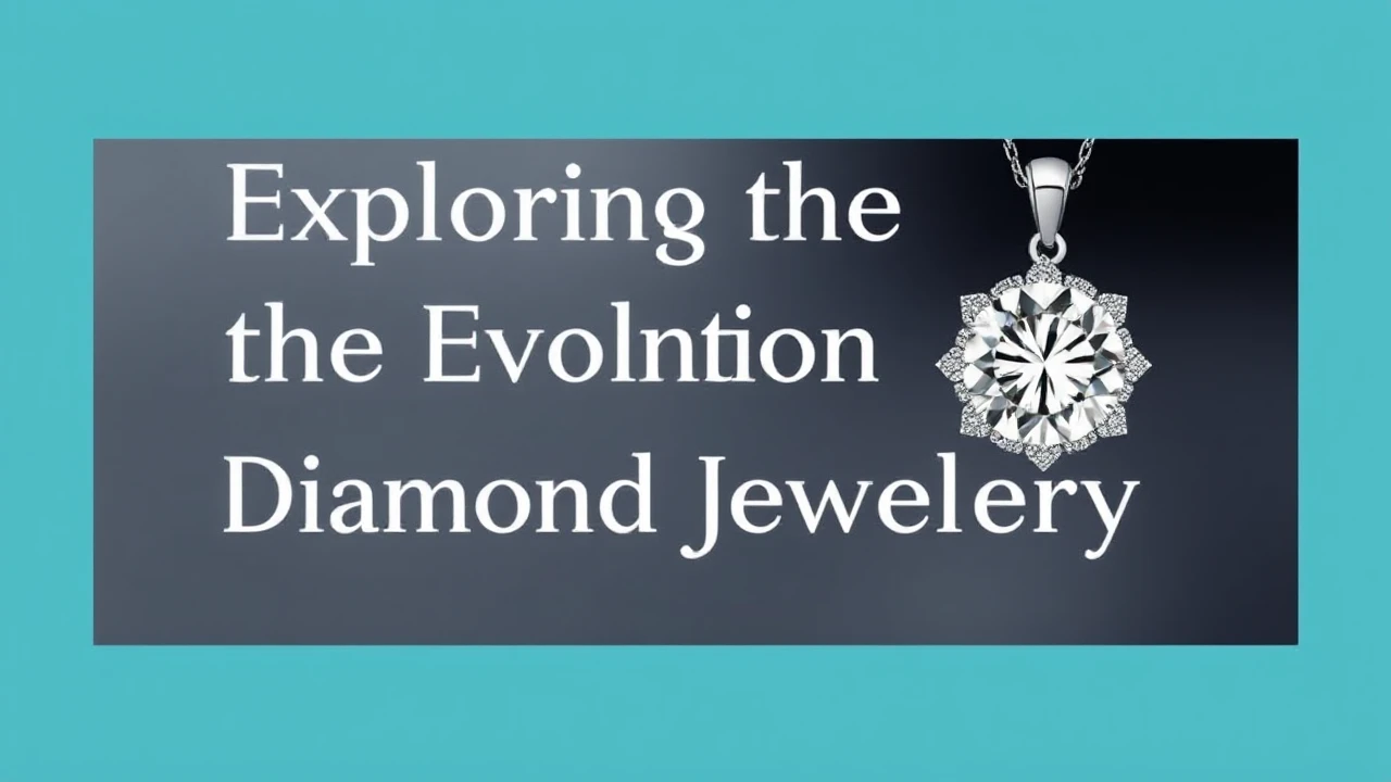 Exploring the Evolution of Diamond Jewellery: From Classic to Contemporary Styles