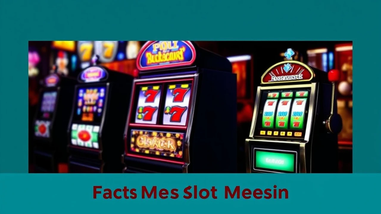 Fakta Mesin Slot Kasino yang Harus Anda Ketahui
