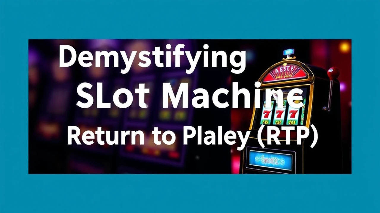 Demystifying Slot Machine Return to Player (RTP): The Key Guide