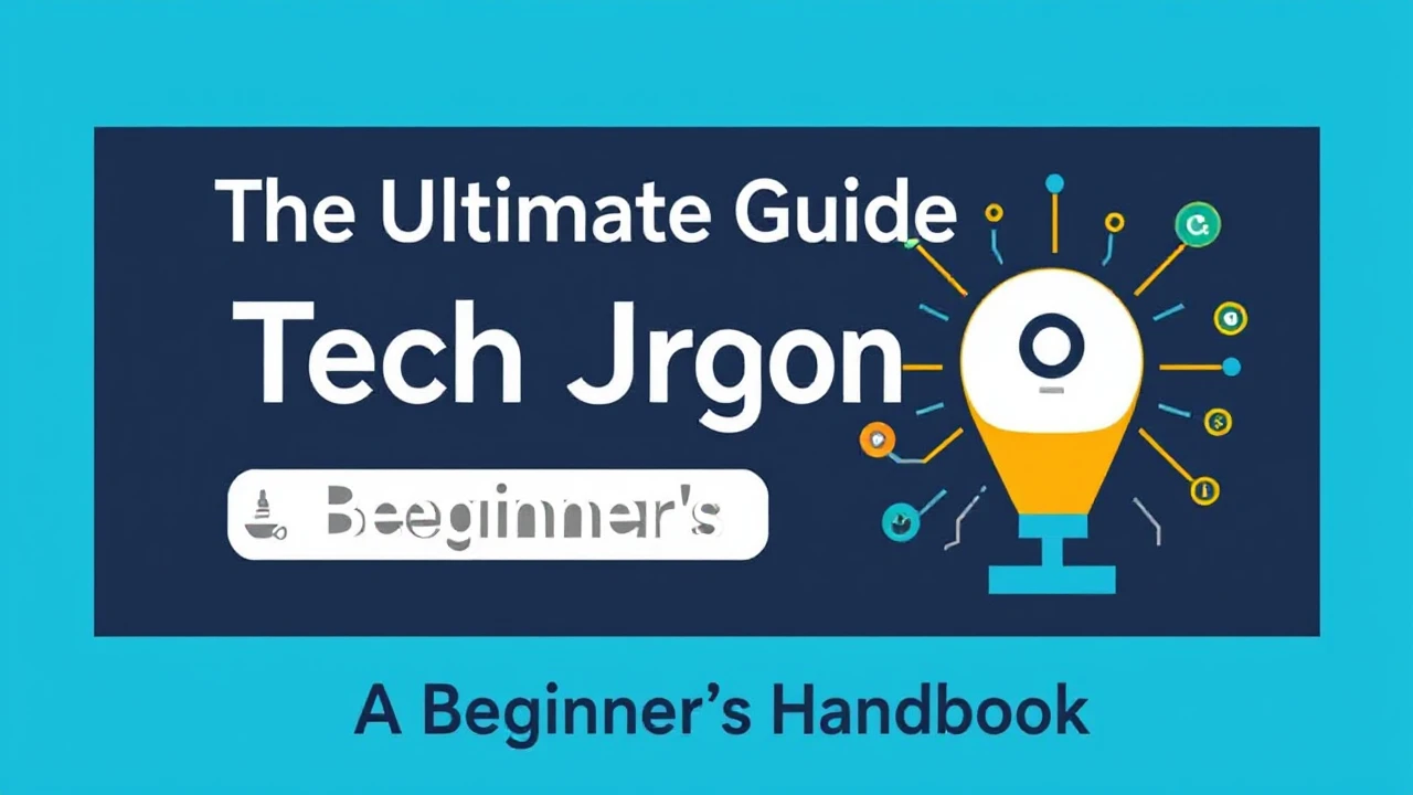 The Ultimate Guide Tech Jargon: A Beginner's Handbook
