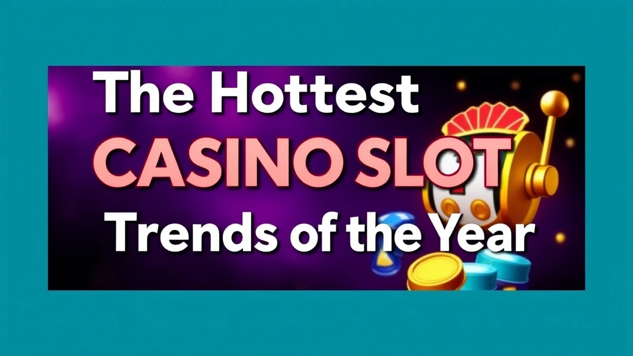 The Hottest Casino Slot Trends of the Year