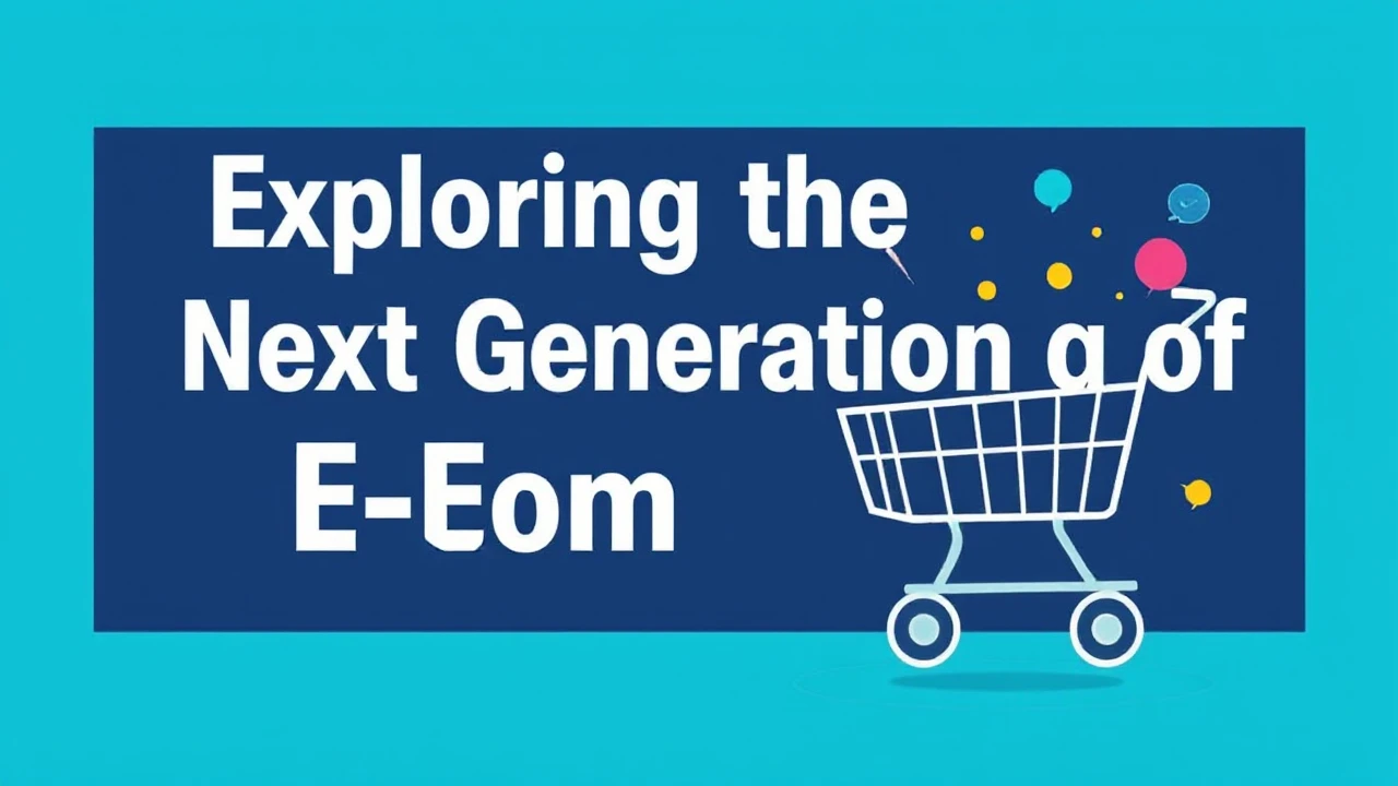 Exploring the Next Generation of E-Commerce: Upcoming Trends for Entrepreneurs