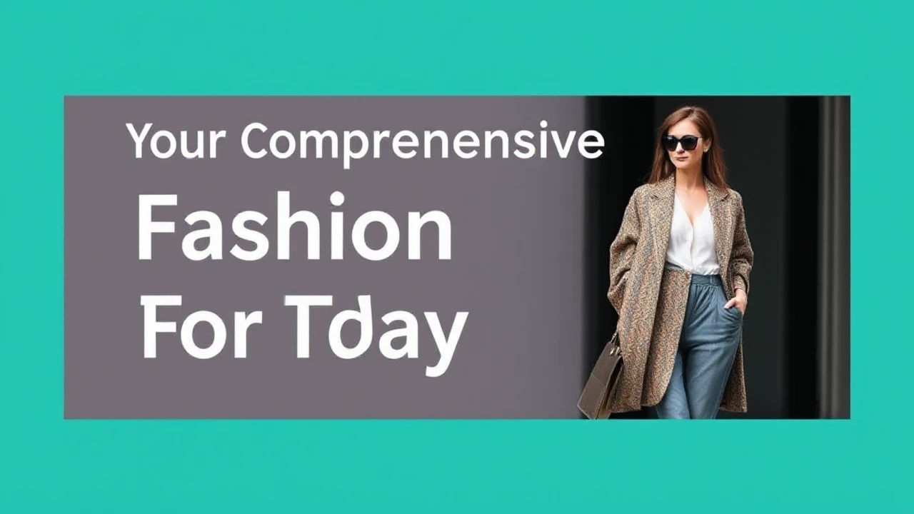 Your Comprehensive Handbook to Fashion Trends for Today's Woman