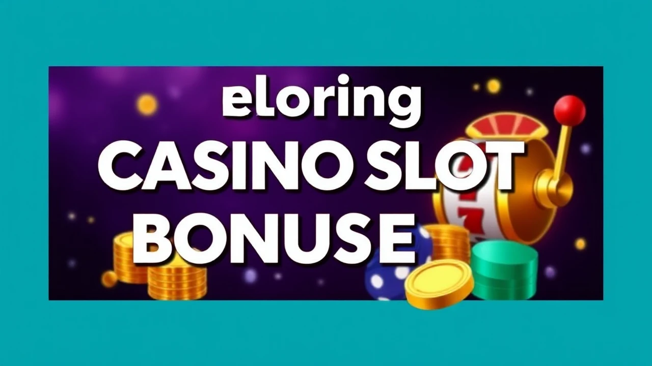 Exploring Casino Slot Bonuses: A Guide for Players