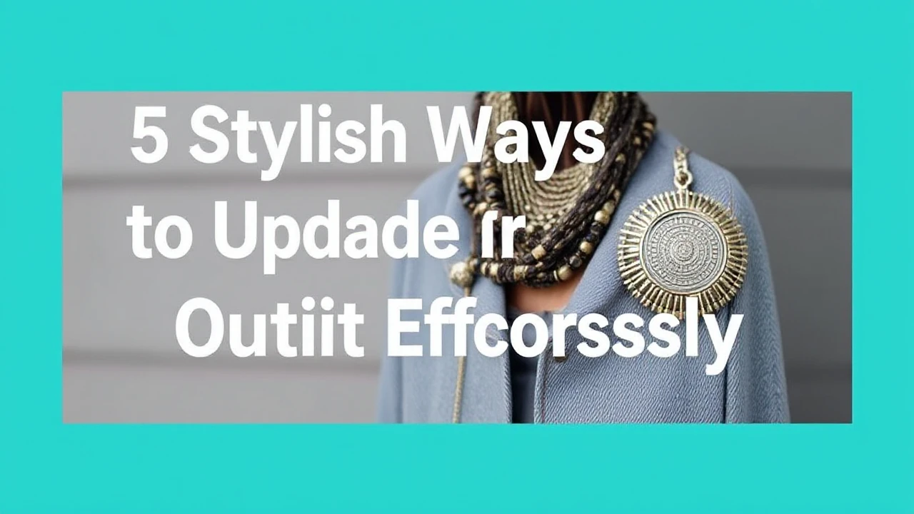 5 Stylish Ways to Upgrade Your Outfit Effortlessly