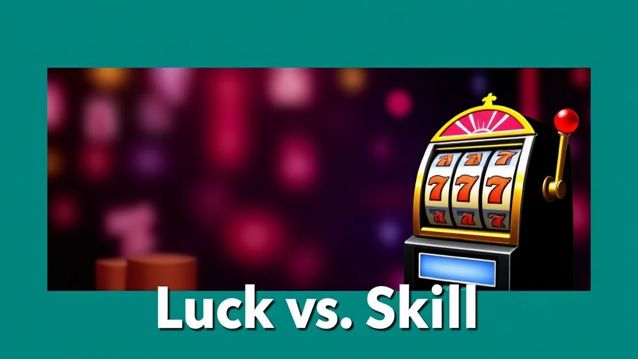 Luck vs. Skill: Unraveling the Debate on Winning at Casino Slots