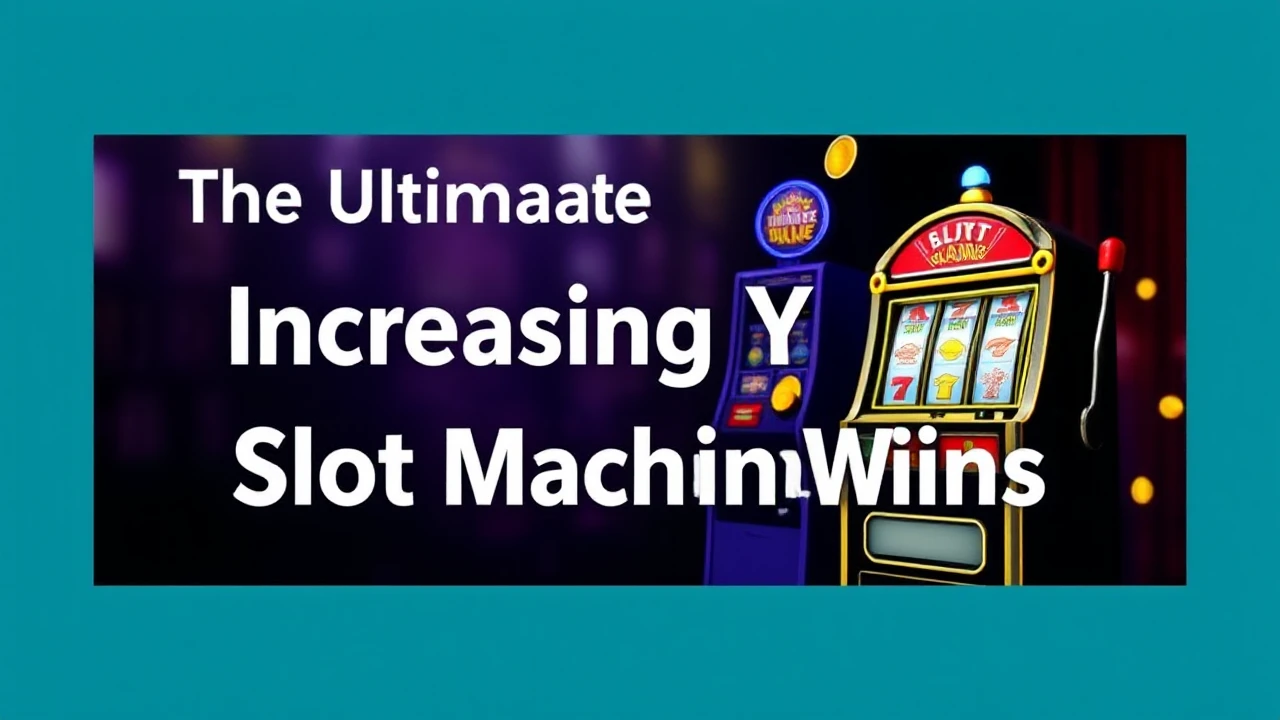 The Ultimate Guide to Increasing Your Slot Machine Wins