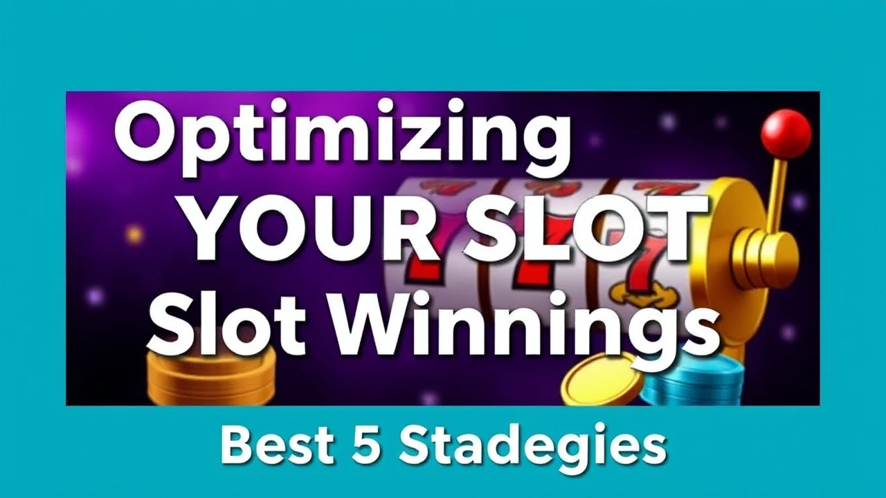 Optimizing Your Slot Winnings: Best 5 Strategies