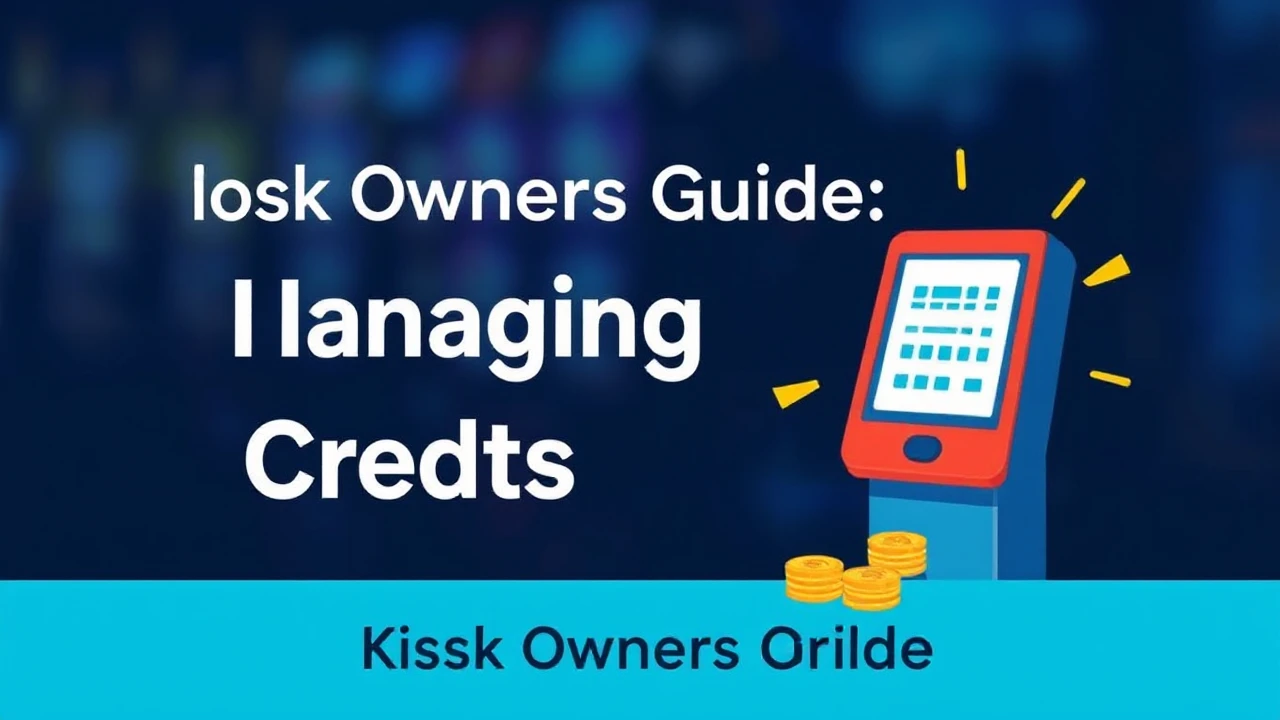Kiosk Owners Guide: Managing Player Credits Efficiently