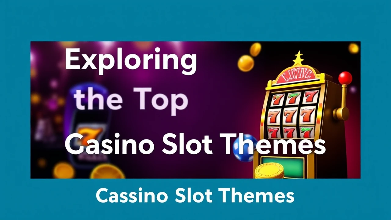Exploring the Top Casino Slot Themes
