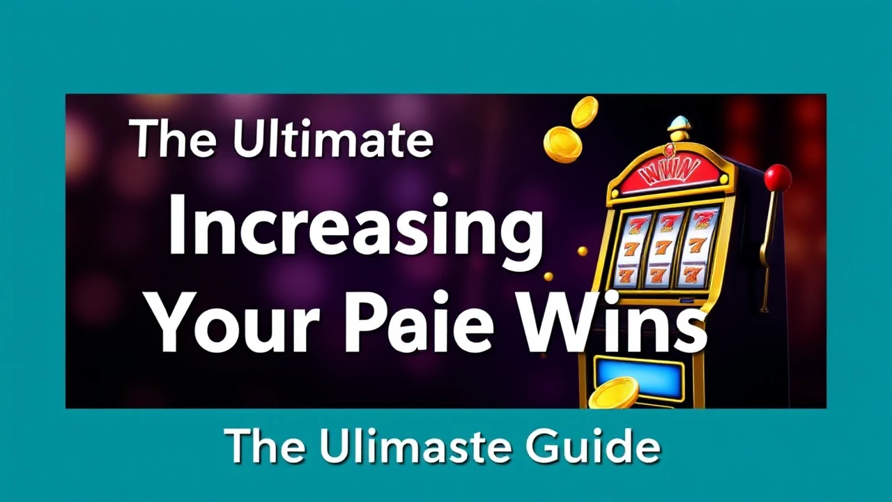 The Ultimate Guide to Increasing Your Pokie Wins