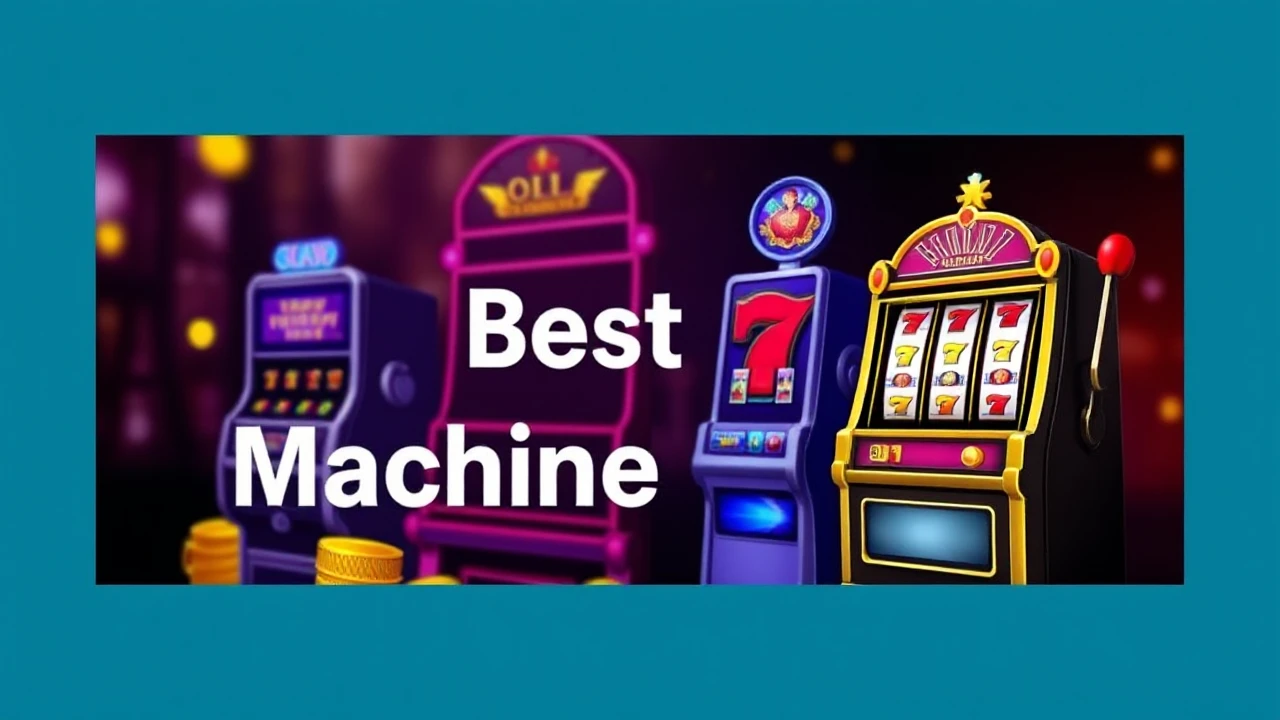 Choosing the Best Slot Machine for You