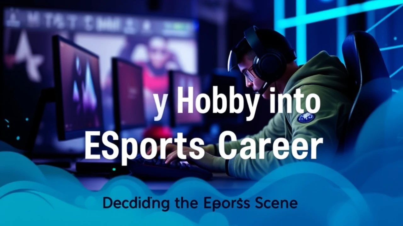 Turning Gaming Hobby into Esports Career: A Guide for Aspiring Pro Players