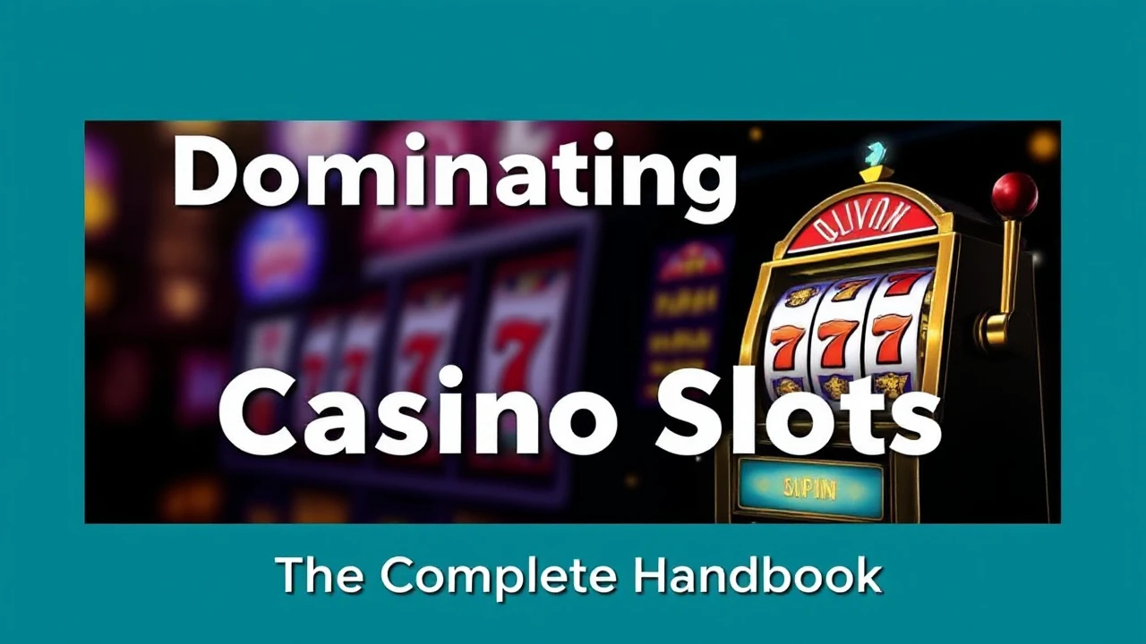 Dominating Casino Slots: The Complete Handbook