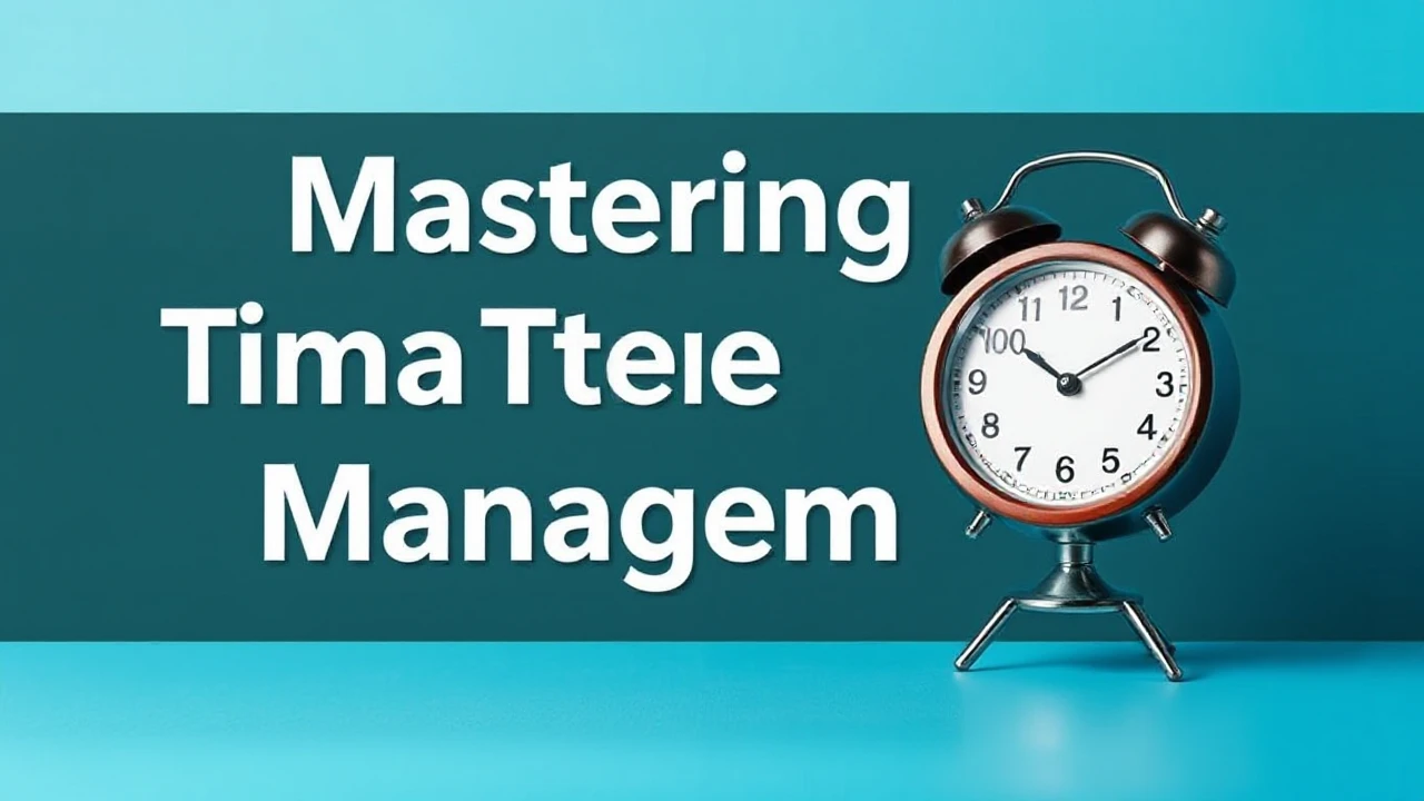 Mastering Time Management: Essential Strategies for Busy Entrepreneurs