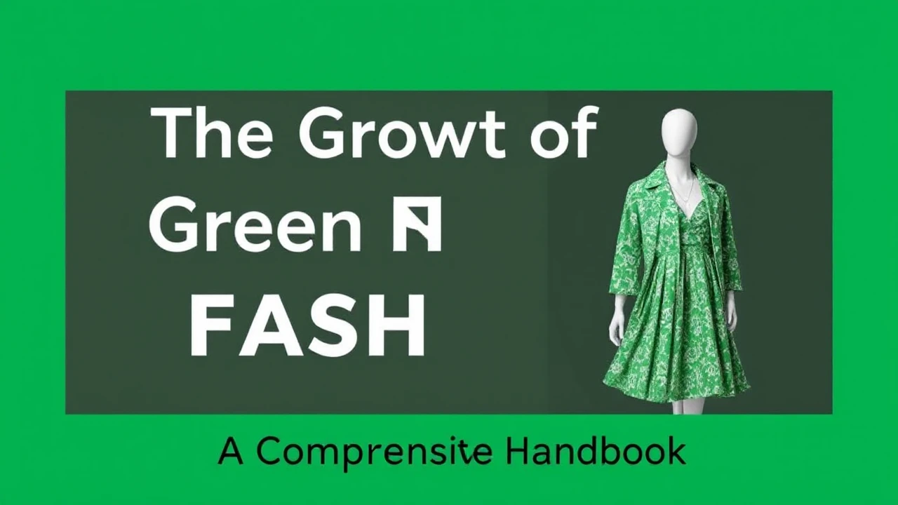 The Growth of Green Fashion: A Comprehensive Handbook