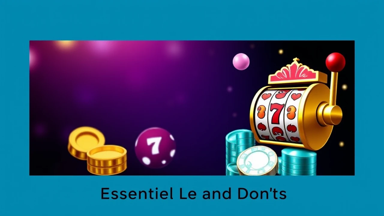 Becoming a Pro at Casino Slots: Essential Do's and Don'ts