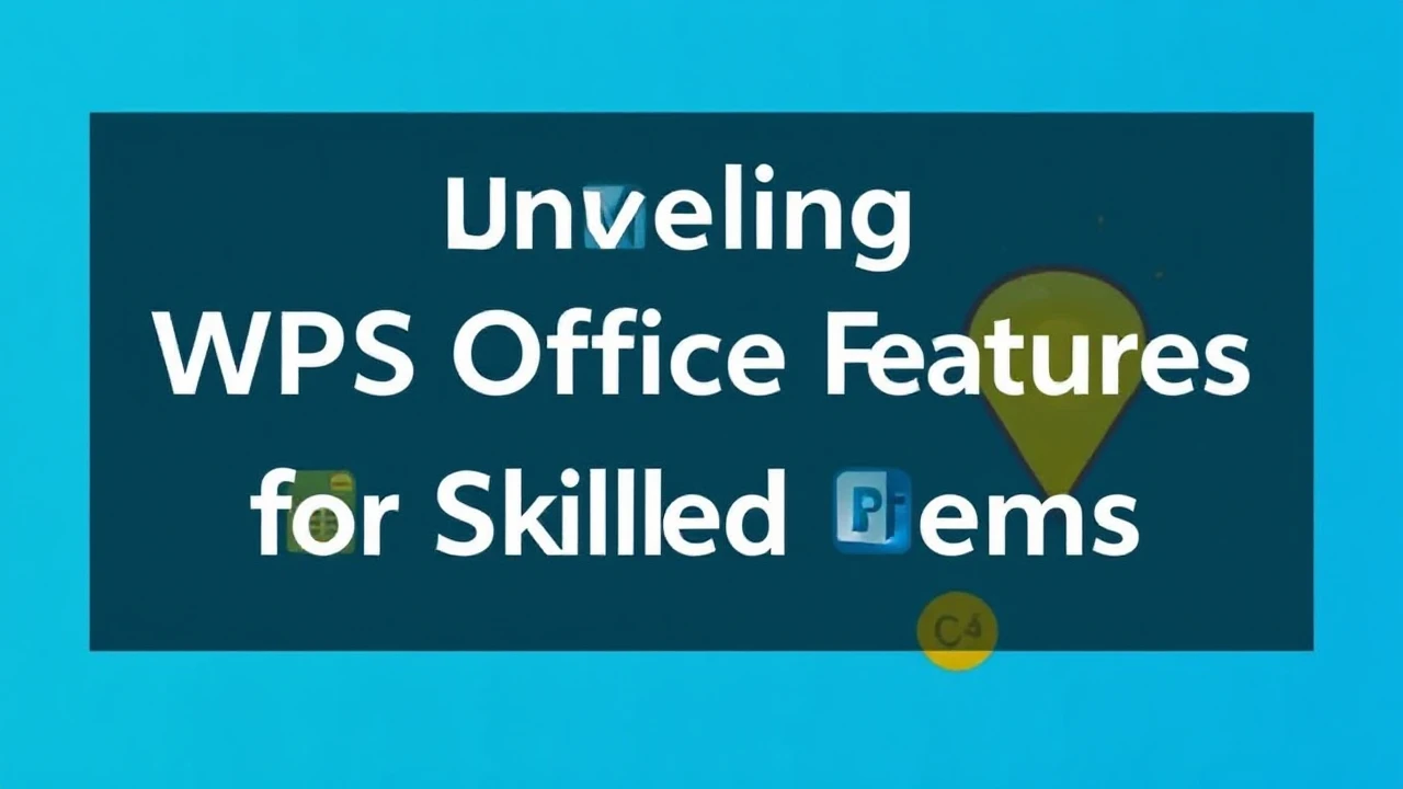 Unveiling WPS Office Features's Hidden Gems for Skilled Users