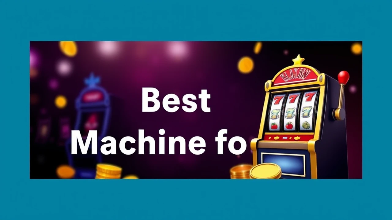 Choosing the Best Slot Machine for You