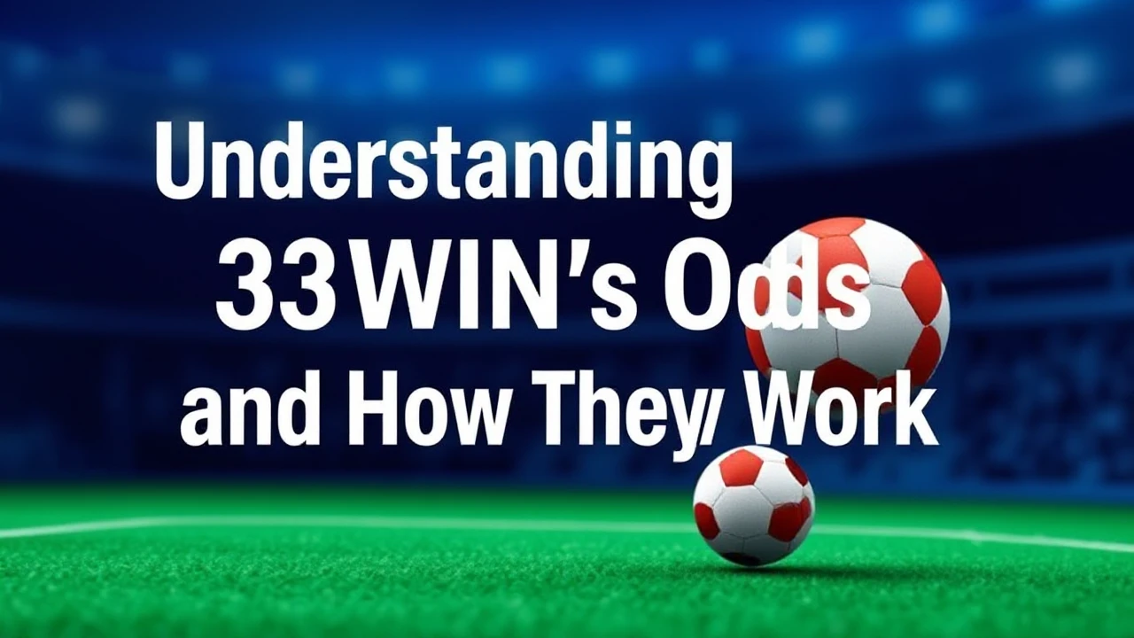 Understanding 33WIN’s Odds and How They Work