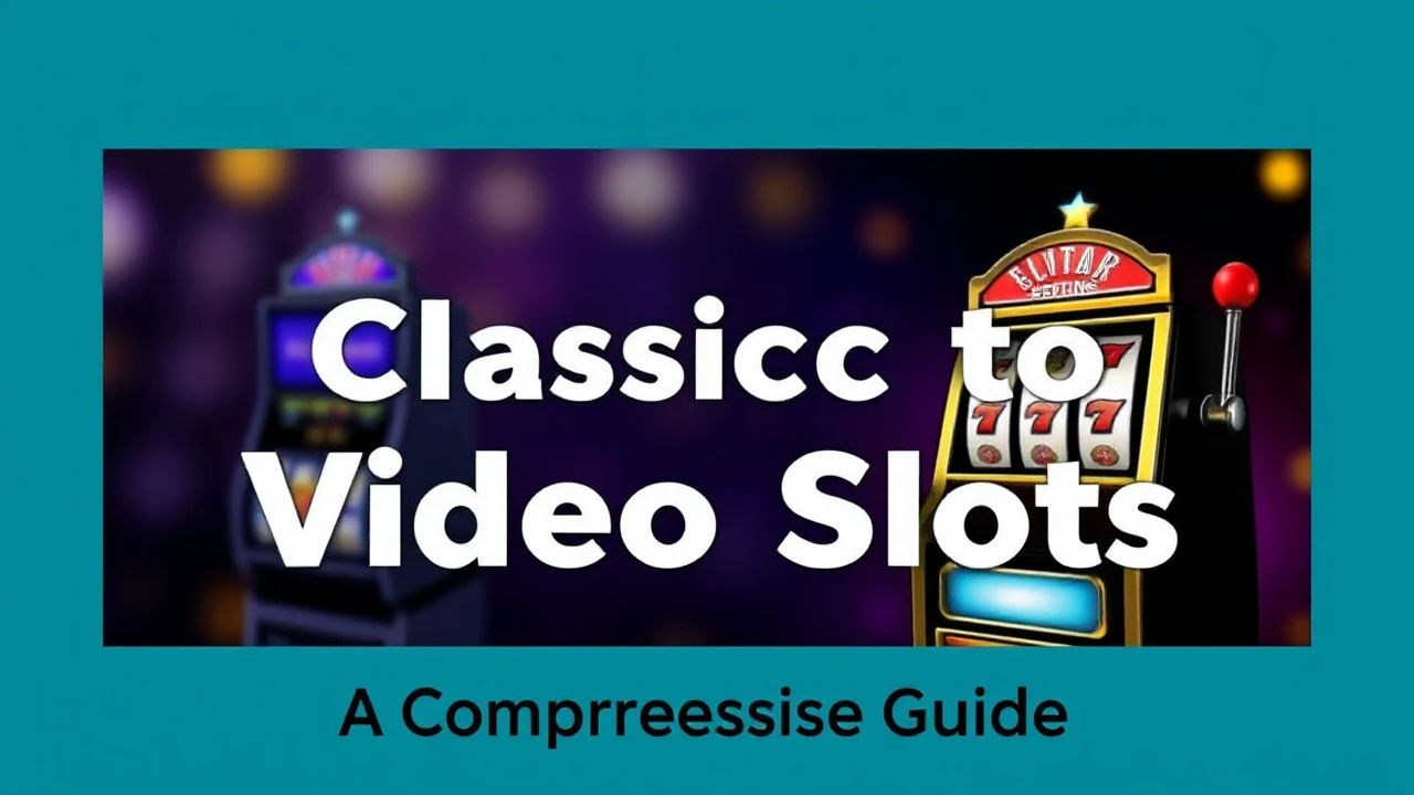 From Classic to Video Slots: A Comprehensive Guide