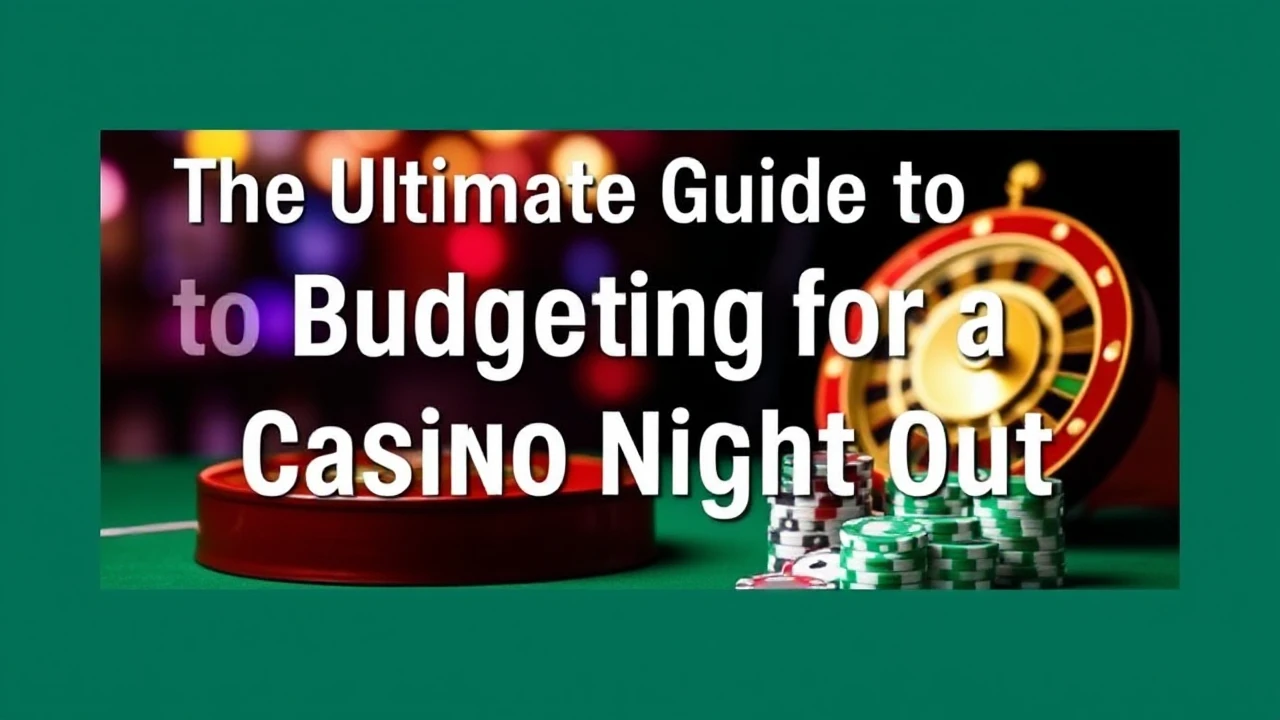 The Ultimate Guide to Budgeting for a Casino Night Out