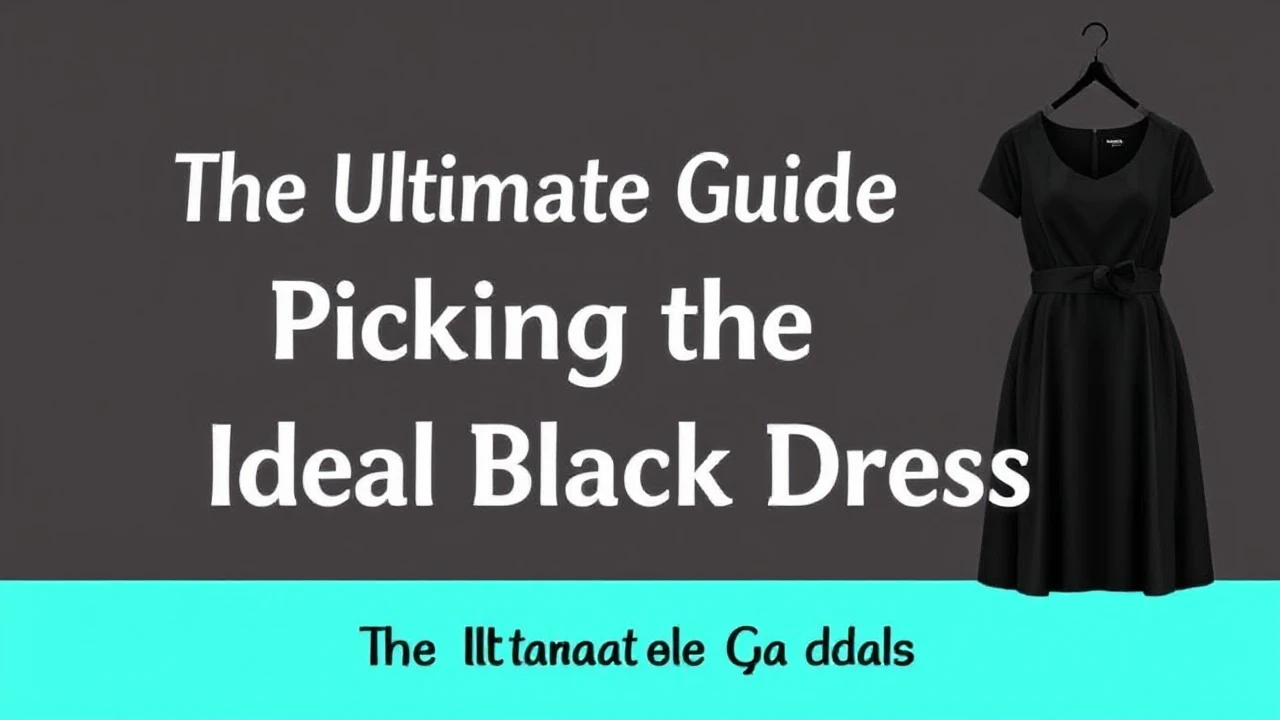 The Ultimate Guide of Picking the Ideal Little Black Dress