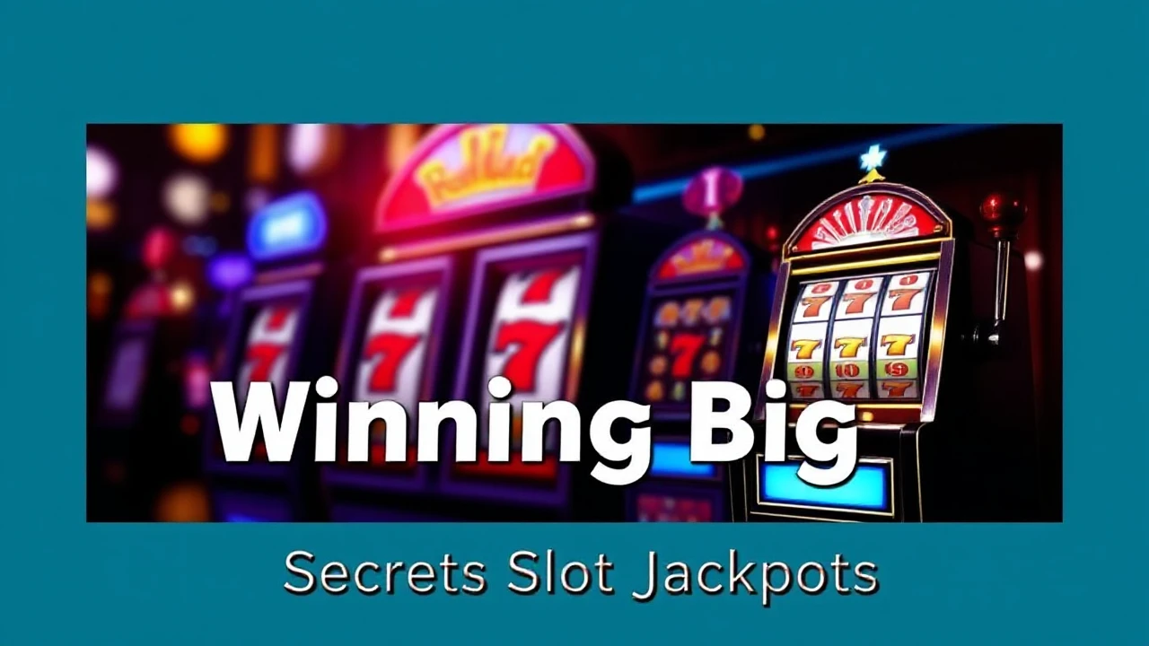 Winning Big: Secrets of Casino Slot Jackpots