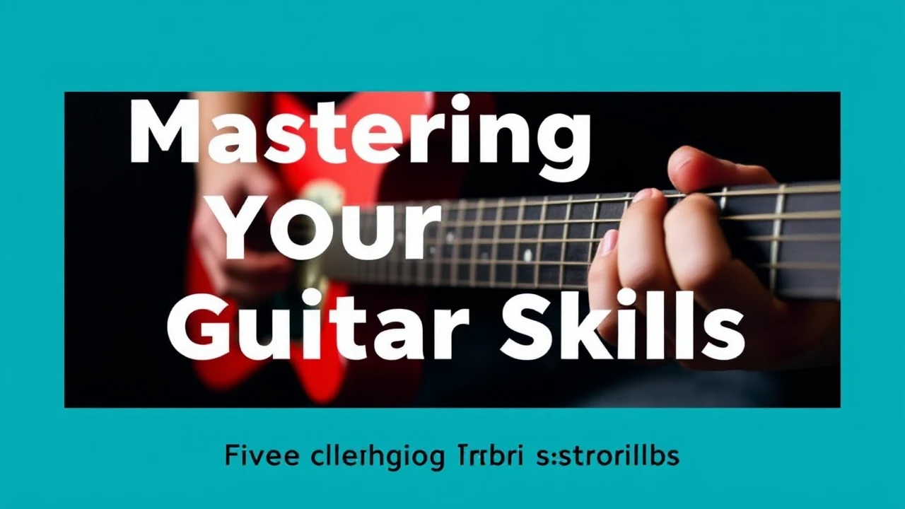 Mastering Your Guitar Skills: Five Advanced Techniques to Bring Your Playing to the Higher Level