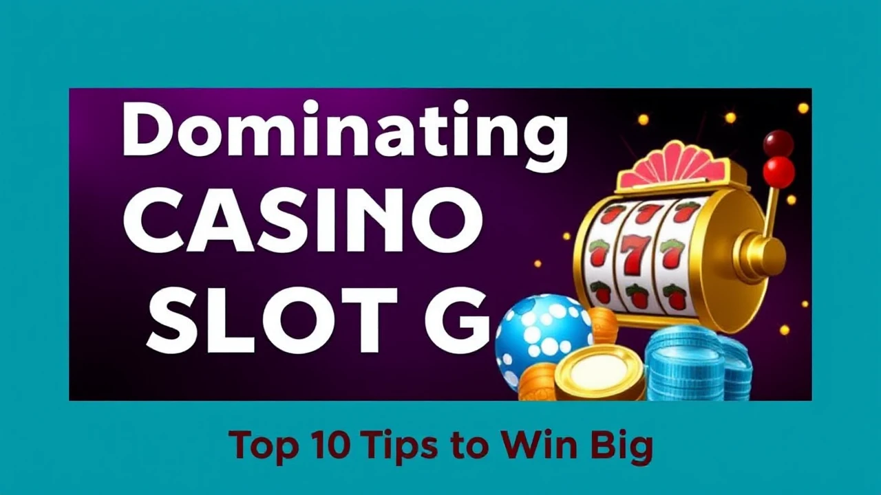 Dominating Casino Slot Games: Top 10 Tips to Win Big