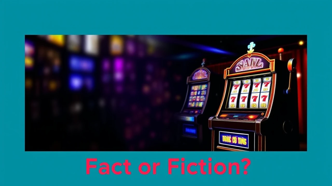 Unveiling Internet Casino Machine Myths: Fact or Fiction?