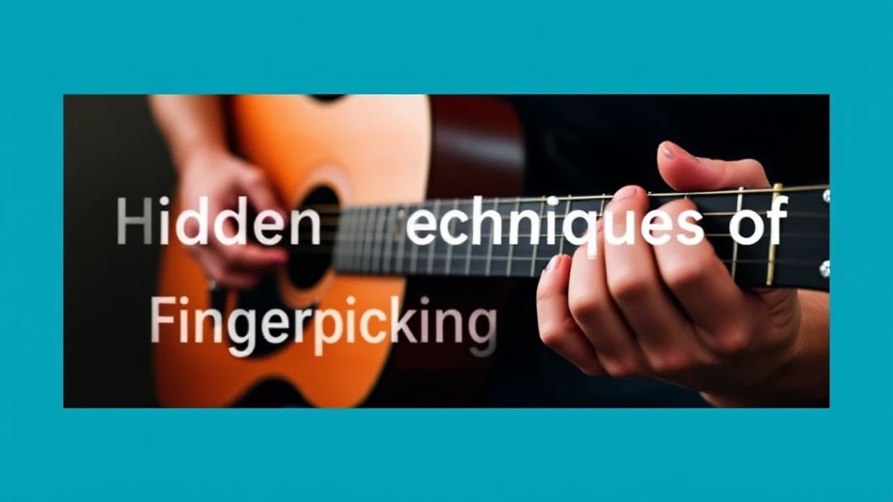 Discovering the Hidden Techniques of Fingerpicking Guitar Lessons