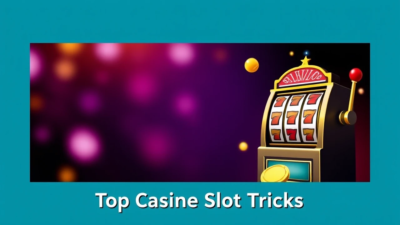 Boost Your Luck: Top Casino Slot Tricks