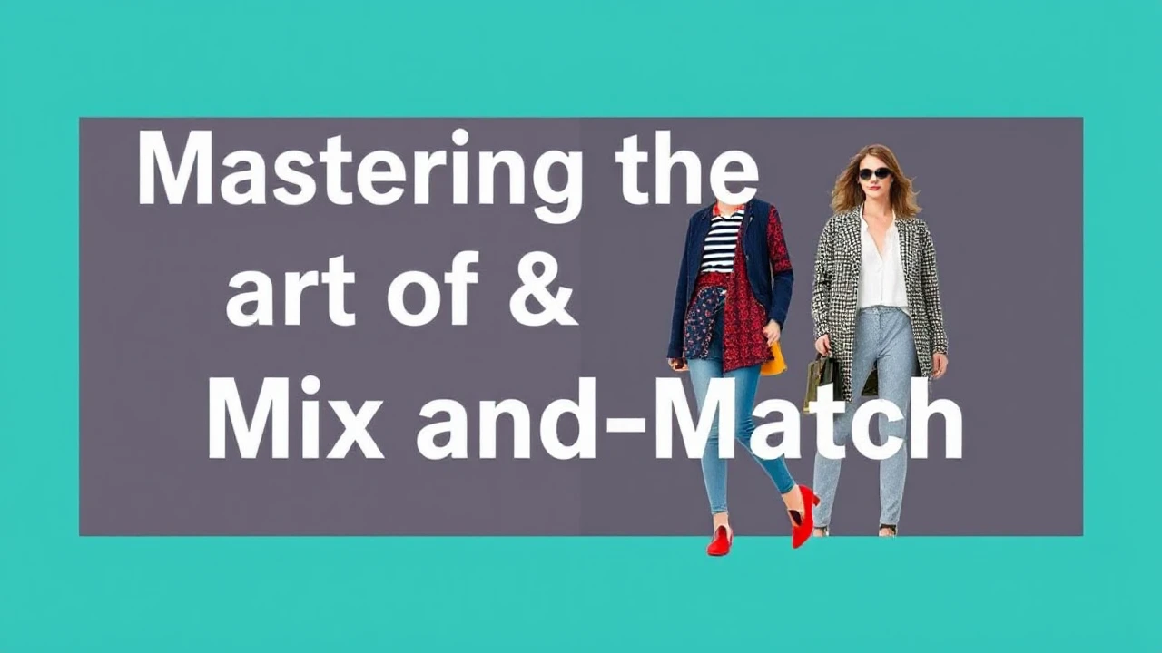 Mastering the Art of Mix and Match in Fashion: Tips to Elevate Your Style