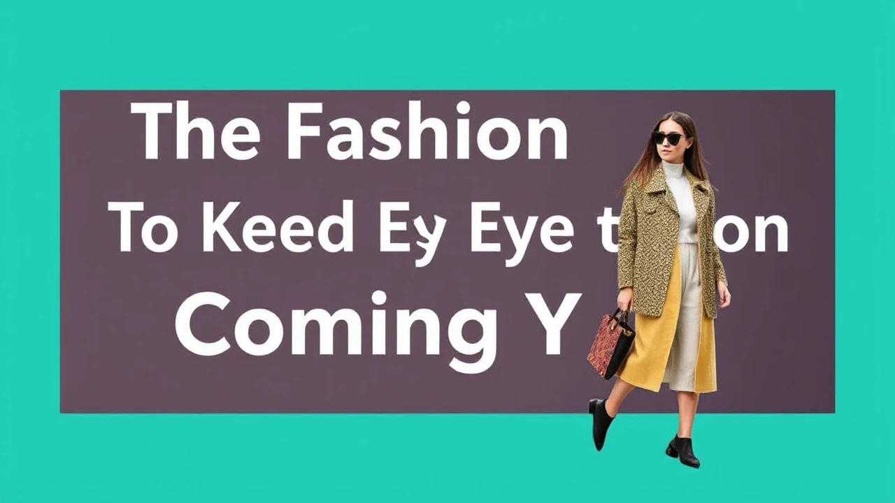 The Fashion Trends to Keep an Eye on in the Coming Year