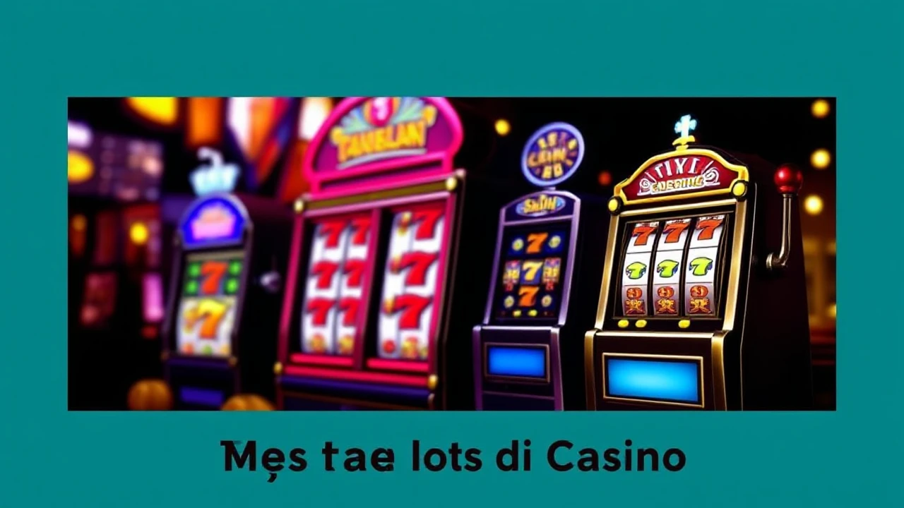 Tips Terbaik Mengalahkan Mesin Slot di Casino