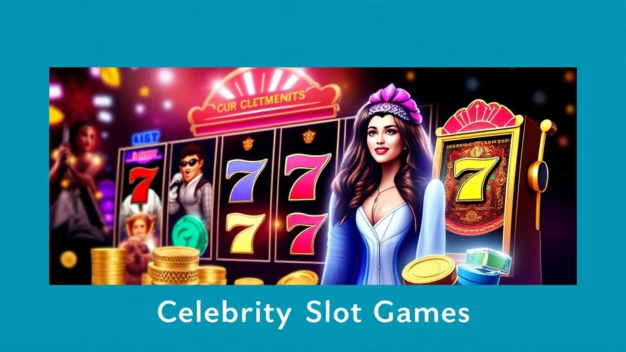 The Allure of Celebrity Themed Casino Slot Games