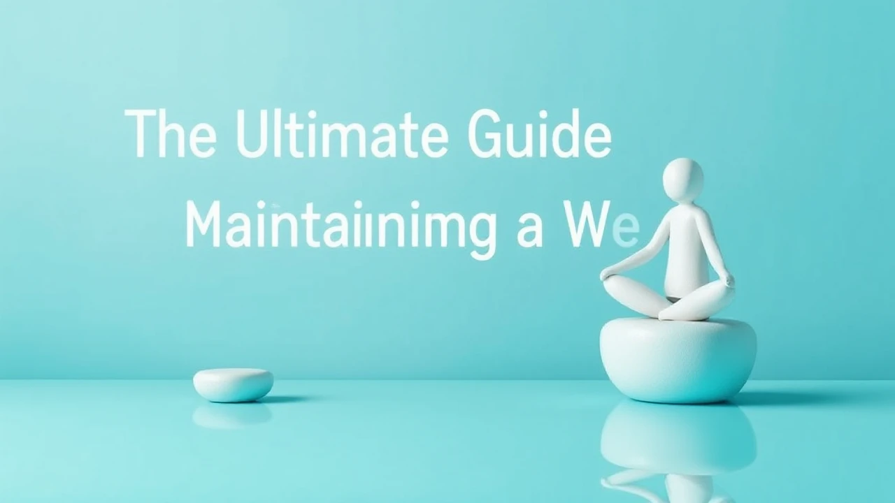 The Ultimate Guide to Maintaining a Well-Rounded Lifestyle