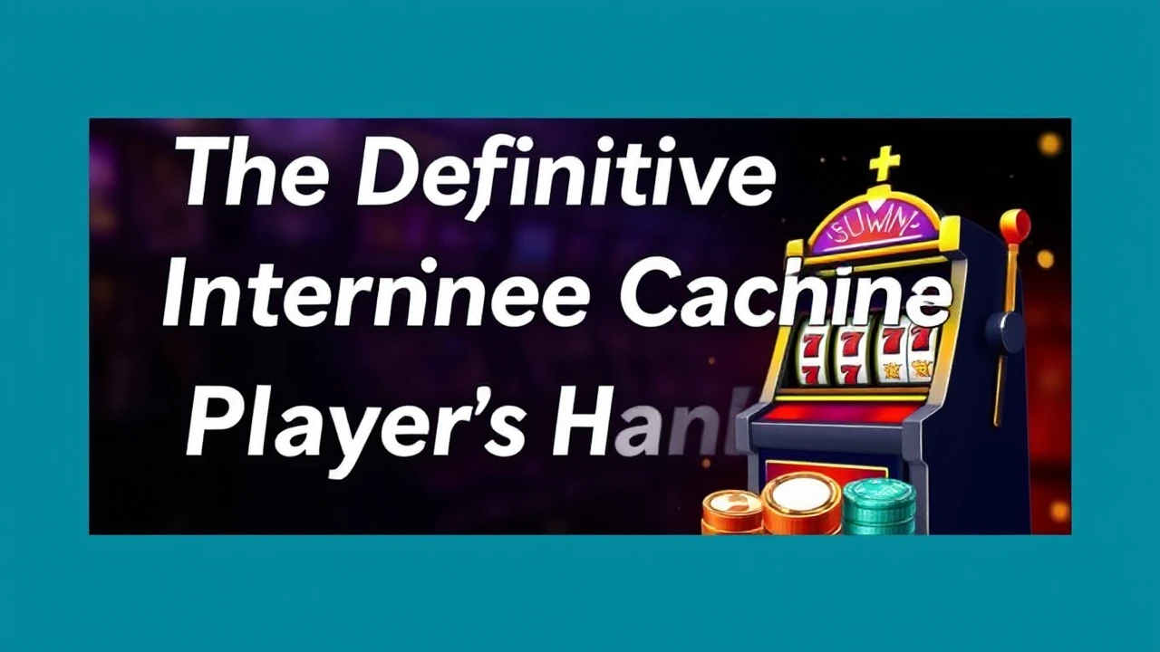 The Definitive Internet-Based Casino Machine Player's Handbook