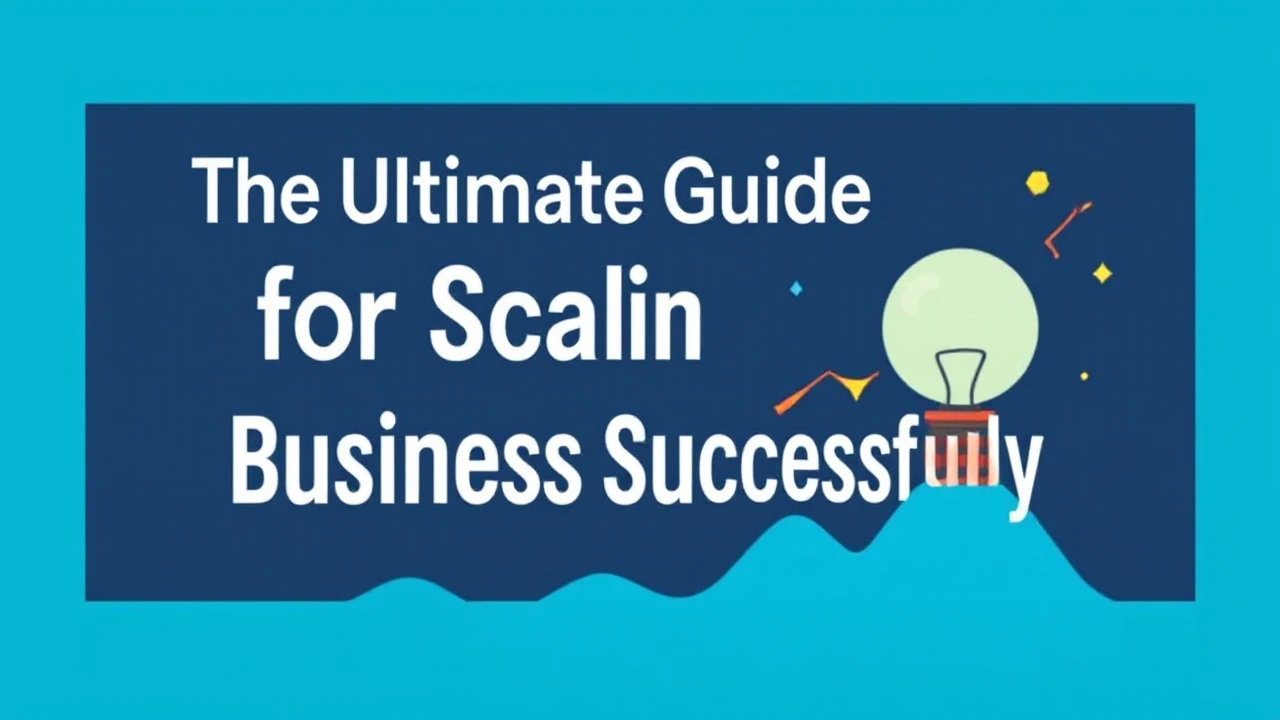 The Ultimate Guide for Scaling Your Business Successfully