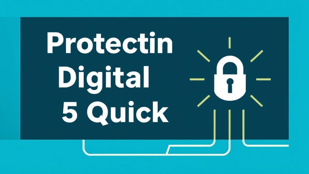 Protecting Your Digital Devices: 5 Quick Tips
