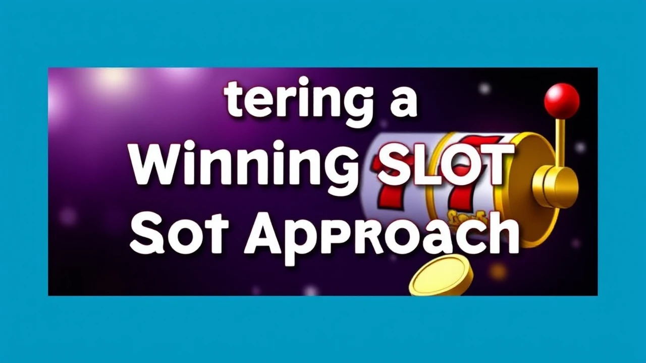 Mastering a Winning Slot Approach