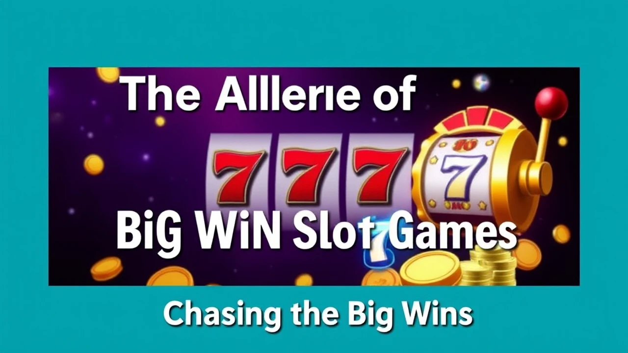 The Allure of Big Win Slot Games: Chasing the Big Wins